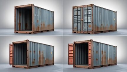 40FT X 8FT USED SHIPPING CONTAINER STANDARD