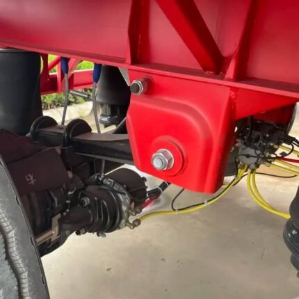 3 Axles Heavy Transport Cargo High Side Truck Trailer