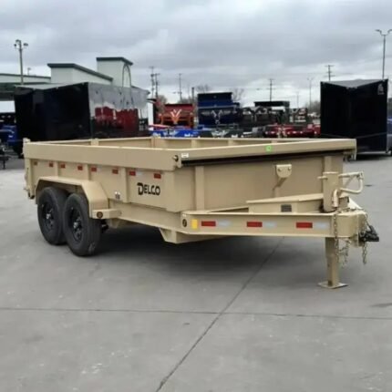 Telescopic Dump Trailer For Sale